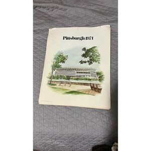 VINTAGE Pittsburgh Calendar 1971